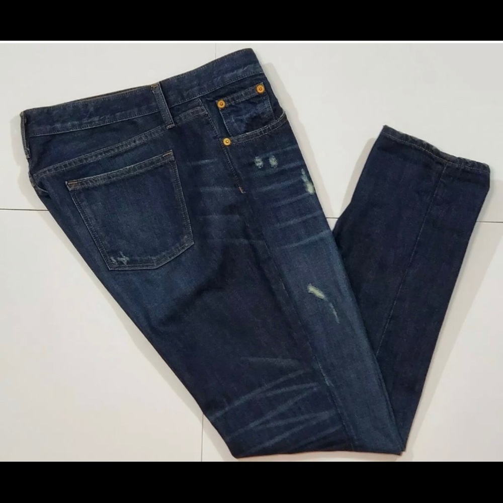 J Crew Broken In Boyfriend Jeans 34x29 Womens Dark